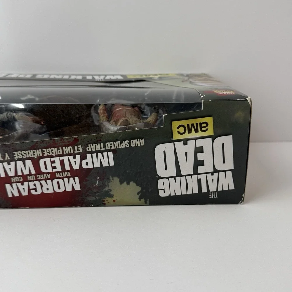 The Walking Dead Morgan with Impaled Walker Deluxe Figure Box Set AMC McFarlane